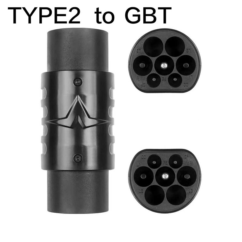 Ev Charger Type 2 22Kw 32A 3 Phase - محول من النوع 2 إلى GBT،