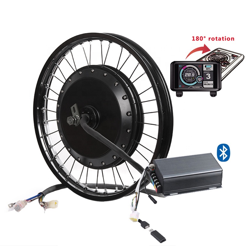 عزم دوران كبير دراجة كهربائية  - مراجعة Qs Motor 273 8000W Hub Motor وسعره