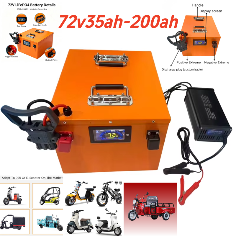 حزمة بطارية ليثيوم Lifepo4 بجه - مراجعة Lifepo4 72V 100Ah Battery Pack Ev وسعره