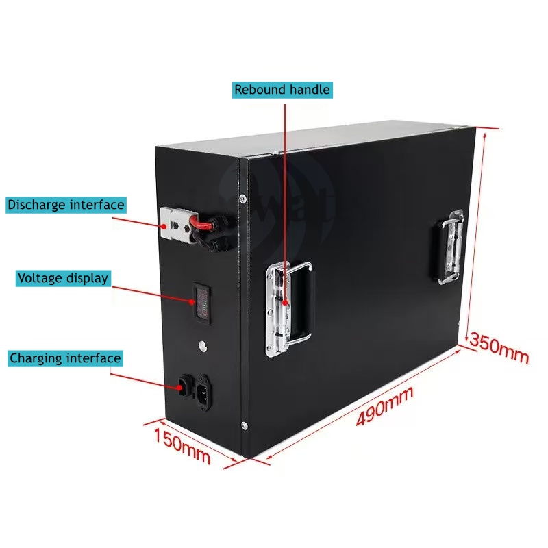 حزمة بطارية Lifepo4 72 فولت مع - مراجعة Lifepo4 72V 100Ah Battery Pack Ev وسعره