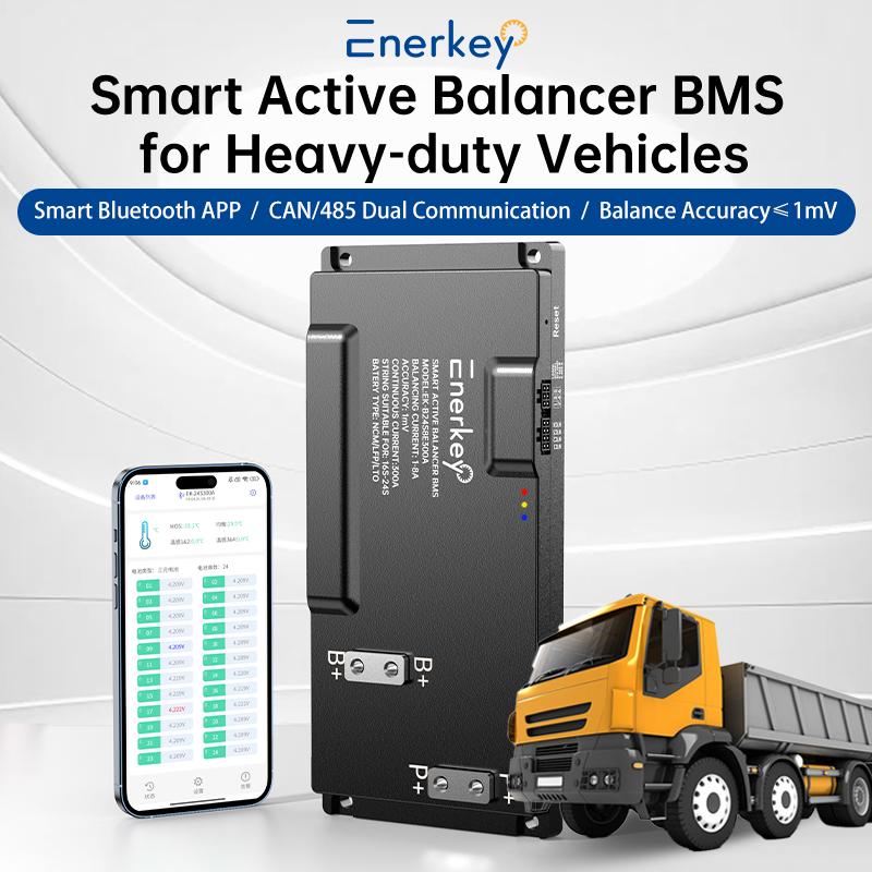 نظام إدارة البطاريات الذكي Ene - مراجعة Smart Bms 24S 200A Bluetooth Lifepo4 وسعره