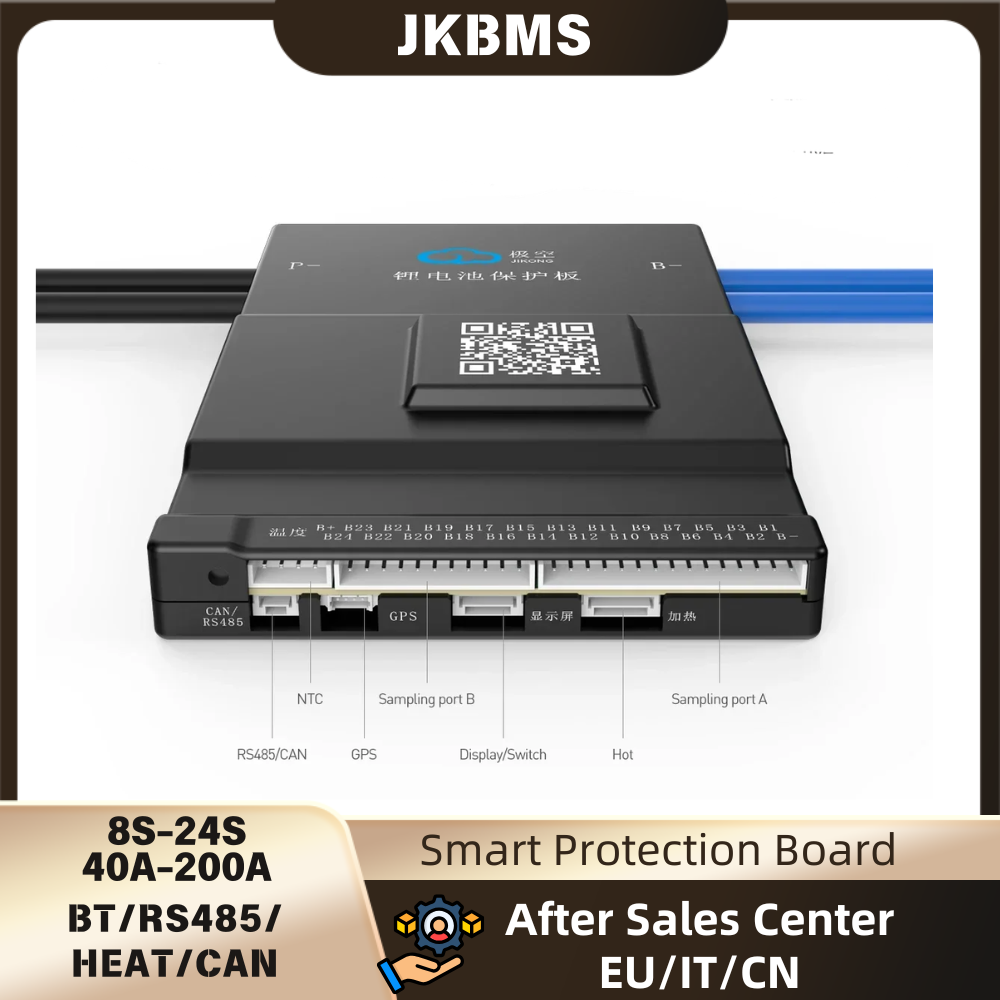 نظام إدارة البطارية الذكي JK-B - مراجعة Smart Bms 24S 200A Bluetooth Lifepo4 وسعره