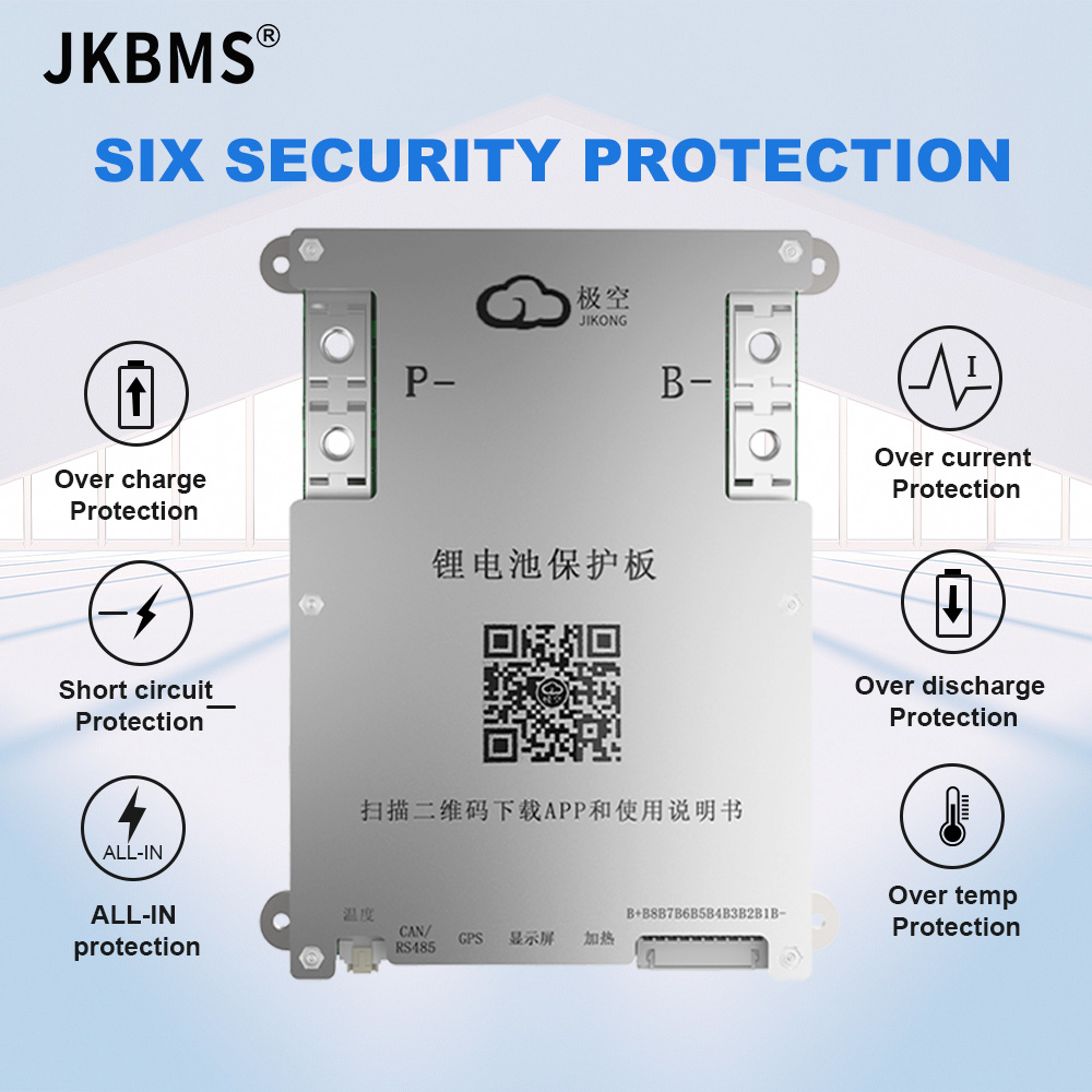 نظام إدارة البطارية الذكي JK-B - مراجعة Smart Bms 24S 200A Bluetooth Lifepo4 وسعره