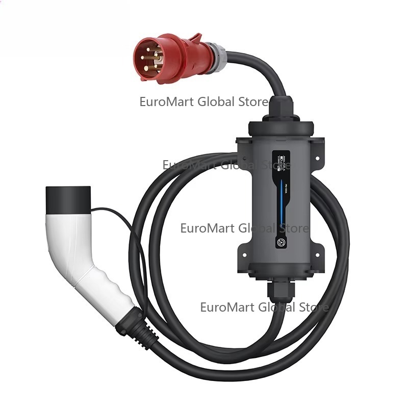 شاحن سيارات كهربائية محمول من  - مراجعة Type 2 Portable Ev Charger 11Kw Cee وسعره