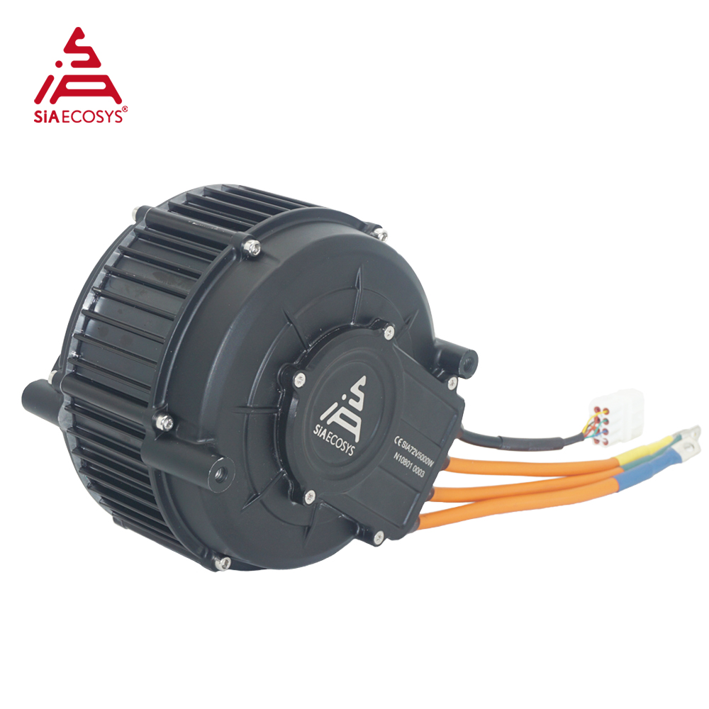 QS165 V2 5000W 72V طقم محرك من - مراجعة Mid Drive Motor Kit 72V 5000W وسعره