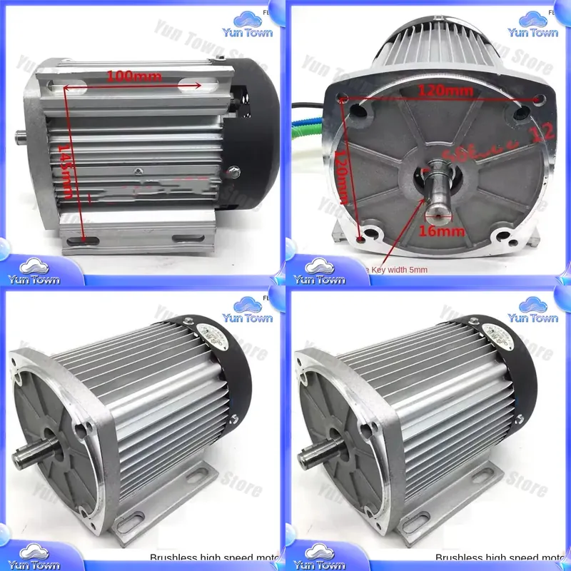 محرك بدون فرش لتعديل السيارات  - مراجعة Ev Electric Motor Conversion Kit Car وسعره